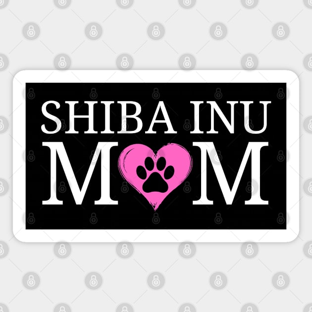 Shiba Inu Mom Magnet by HobbyAndArt